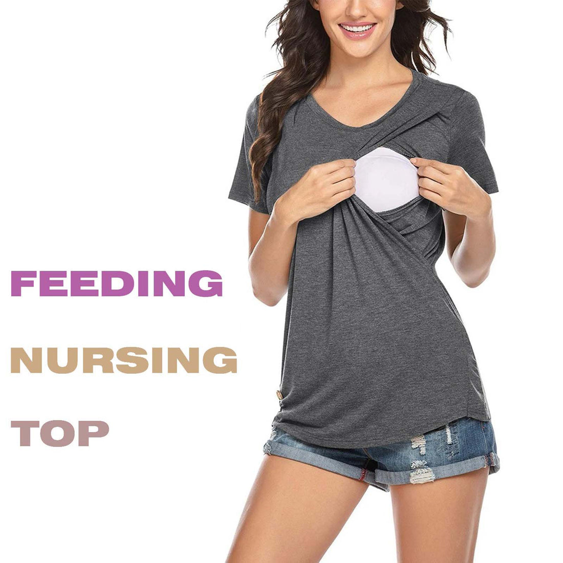 Feeding Nursing Top
